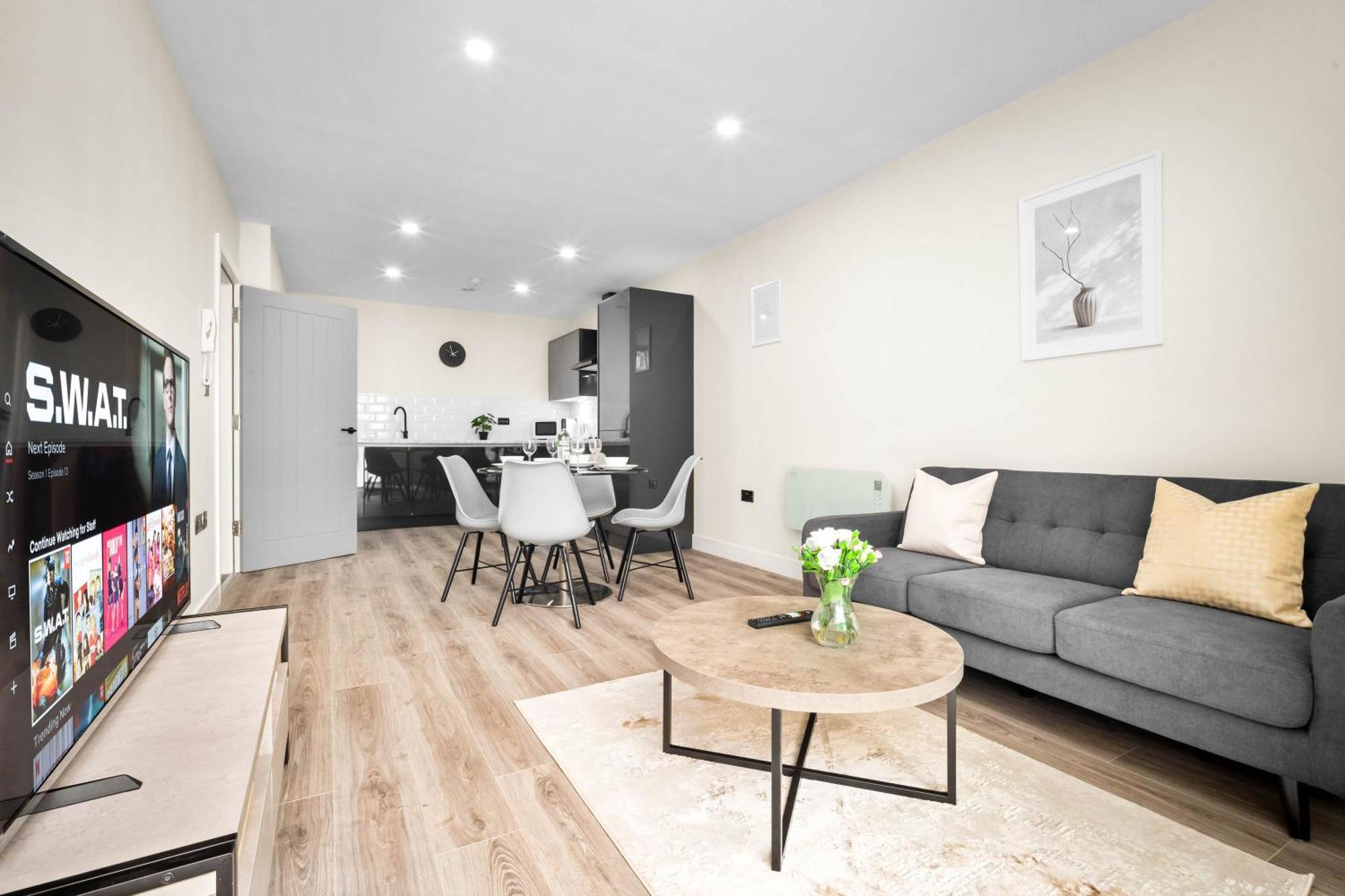 Luxury Two Bedroom - City Centre - New Executive Development - Top Rated - Jq 6Ah 伯明翰 外观 照片
